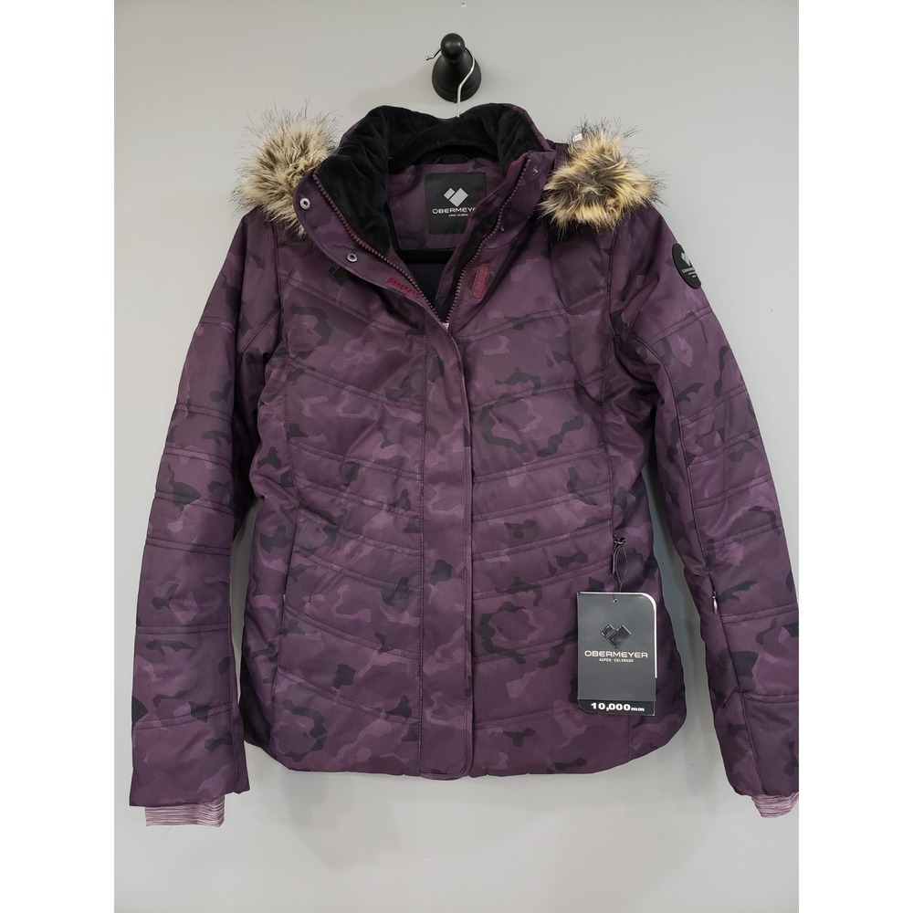 NEW in PURPLE Obermeyer Women's Tuscany II‎ Winter Jacket Size 2 Coat